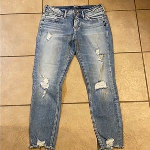 Silver jeans 👖 ❤️